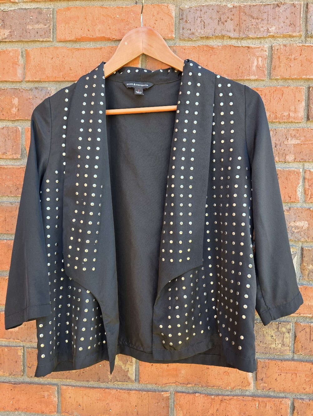Rock & Republic studded blazer size 2